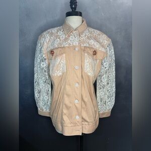 ✨Vintage Lacy After Noon by Shell Kepler Blouse - NWT✨